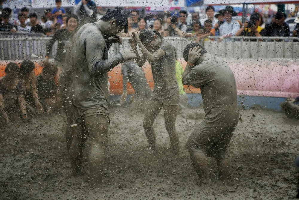 The Annual Boryeong Mud Festival in South Korea