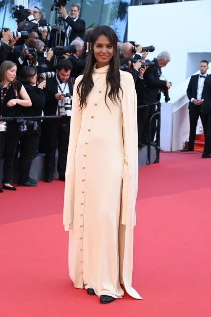 Ethiopian model Liya Kebede attends the screening of “Three Thousand Years Of Longing (Trois Mille Ans A T'Attendre)” during the 75th annual Cannes film festival at Palais des Festivals on May 20, 2022 in Cannes, France. (Photo by Pascal Le Segretain/Getty Images)