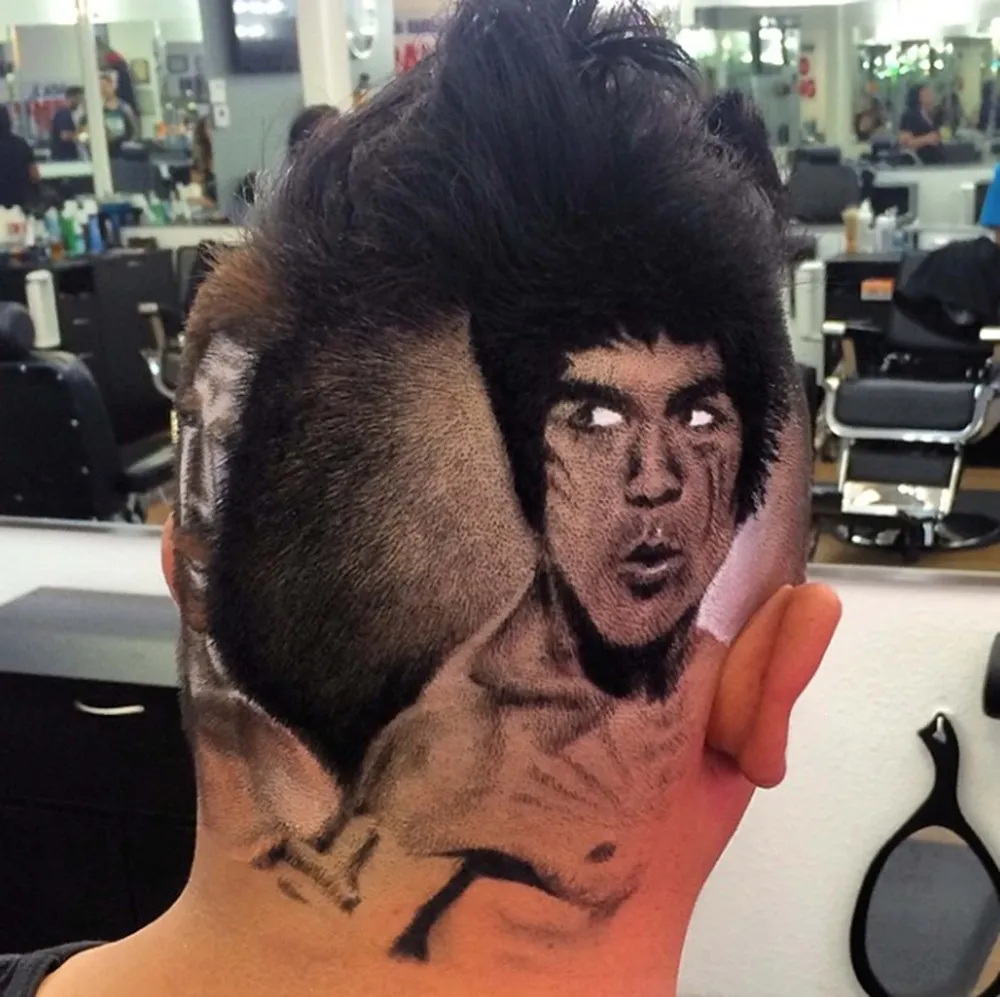 Celebrity Hair Art