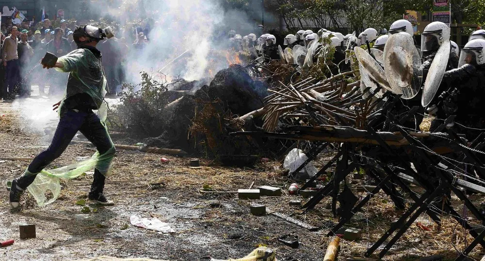 EU Farmers Protest