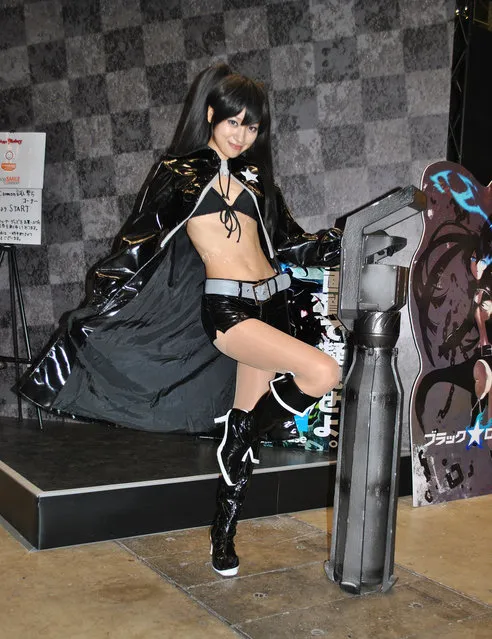 Cute Japanese Cosplay Girls. Black Rock Shooter