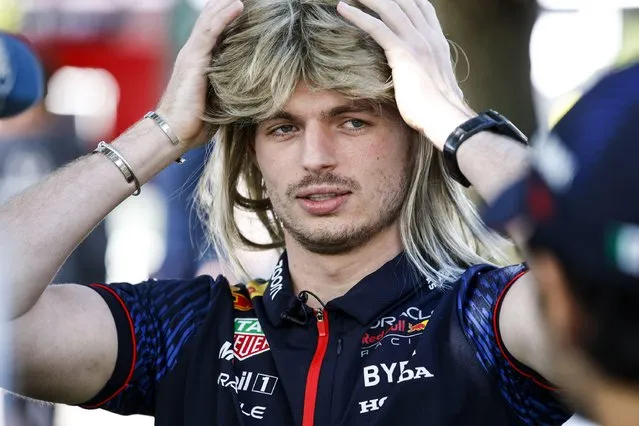 Verstappen Max (ned), Red Bull Racing RB19 on March 30, 2023, portrait during the Formula 1 Rolex Australian Grand Prix 2023, 3rd round of the 2023 Formula One World Championship from March 31 to April 2, 2023 on the Albert Park Circuit, in Melbourne, Australia. (Photo byXavi Bonilla/DPPI/LiveMedia/Alamy Live News)