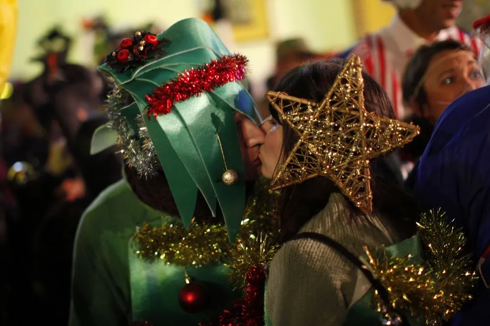 New Year s Celebration In Spain