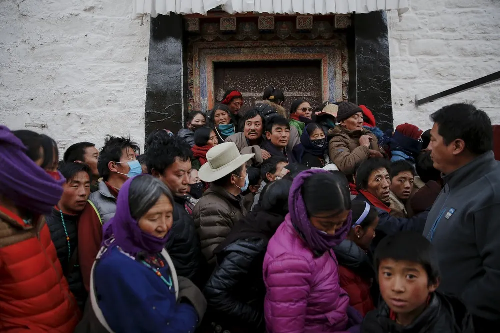 Pilgrims in Tibet