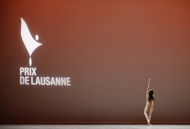 Rina Kanehara of Japan performs her contemporary variation during the final of the 43rd Prix de Lausanne at the Beaulieu Theatre in Lausanne February 7, 2015. (Photo by Denis Balibouse/Reuters)