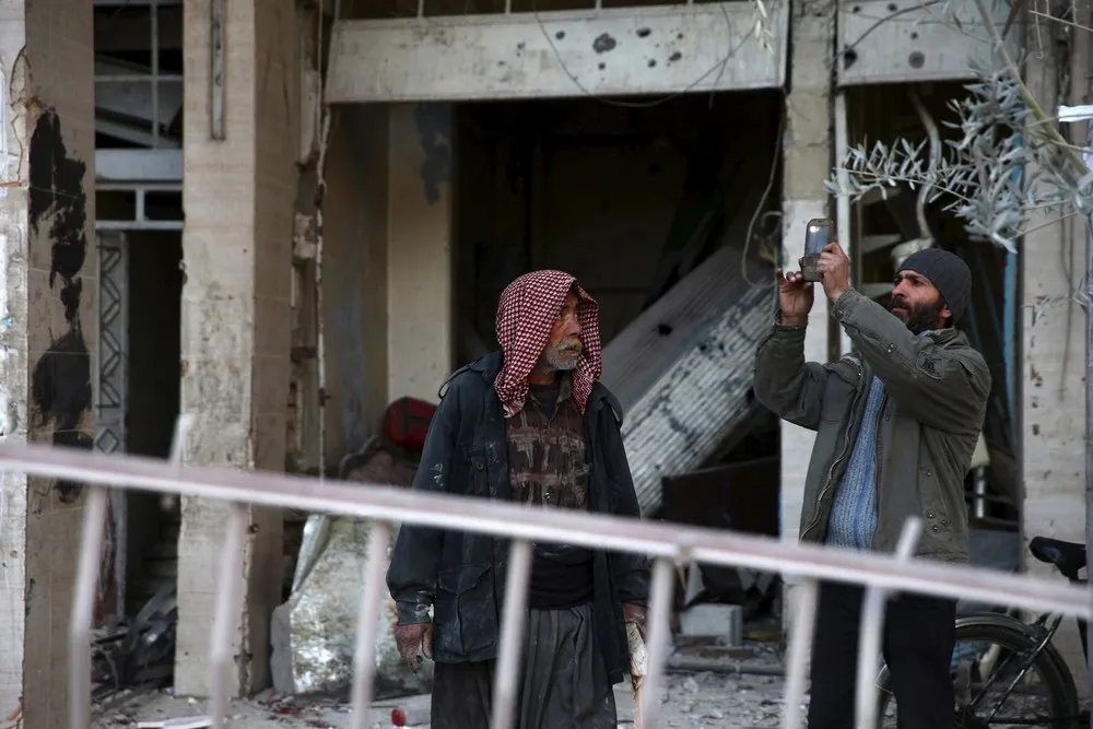 Aftermath of Shelling in Damascus