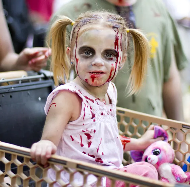 “Zombie girl”. (Photo and caption by Nathan Rupert)