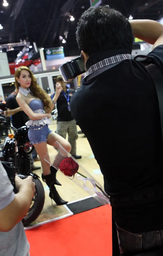 Models at The Car Show Bangkok International Motor Show 2015