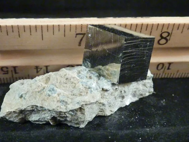 Pyrite Cubic Crystals