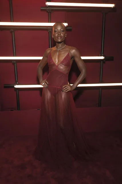 Mexican-Kenyan actress Lupita Nyong'o, wearing Gucci, attends the 2023 LACMA Art+Film Gala, Presented By Gucci at Los Angeles County Museum of Art on November 04, 2023 in Los Angeles, California. (Photo by Emma McIntyre/Getty Images for LACMA)