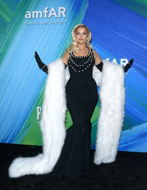 American singer Bebe Rexha attends amfAR Gala Los Angeles 2021 on November 04, 2021 in West Hollywood, California. (Photo by Axelle/Bauer-Griffin/FilmMagic)