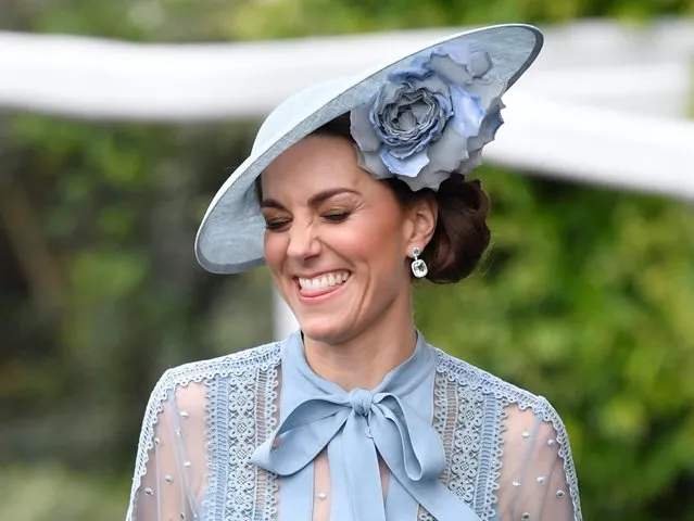 Catherine, Duchess of Cambridge attends day one of Royal Ascot at Ascot Racecourse on June 18, 2019 in Ascot, England. (Photo by Toby Melville/Reuters)