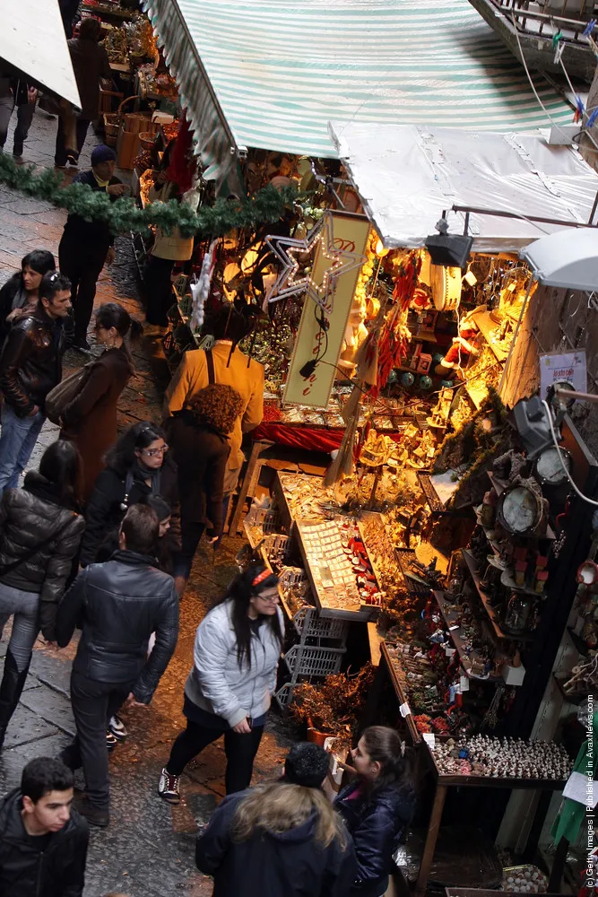 Neapolitan Christmas Nativity Figurines