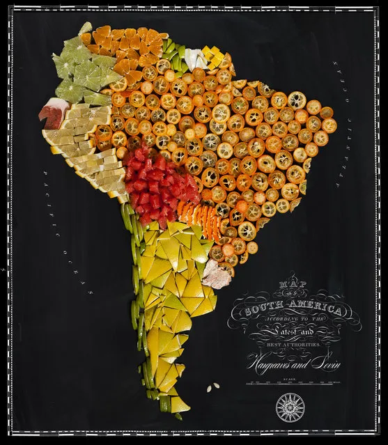 Wonderful Food Maps By Henry Hargreaves And Caitlin Levin