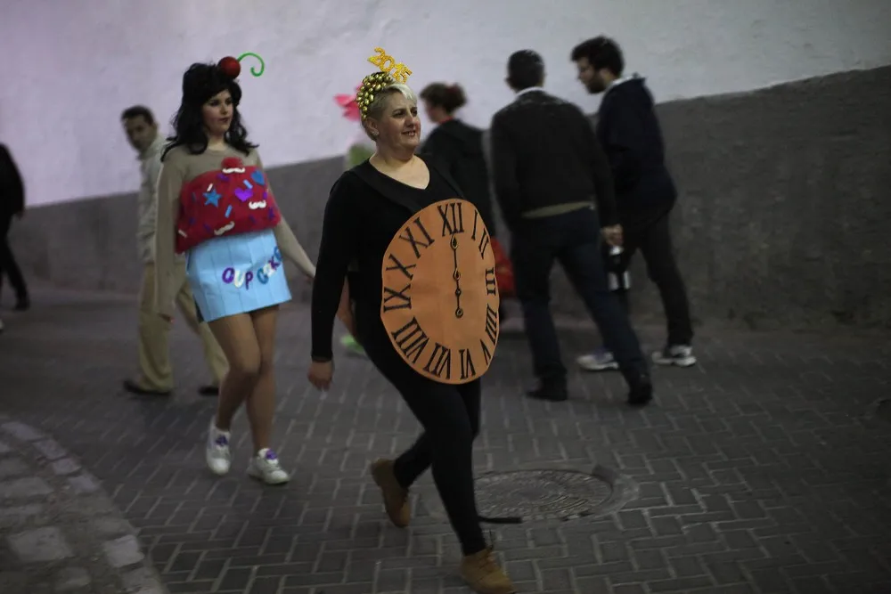 New Year’s Celebration in Spain