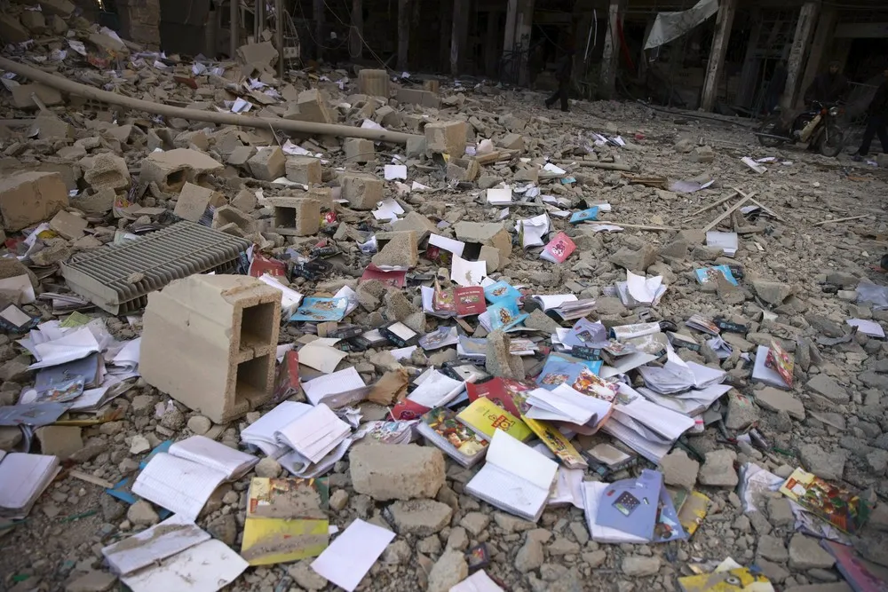 Aftermath of Shelling in Damascus