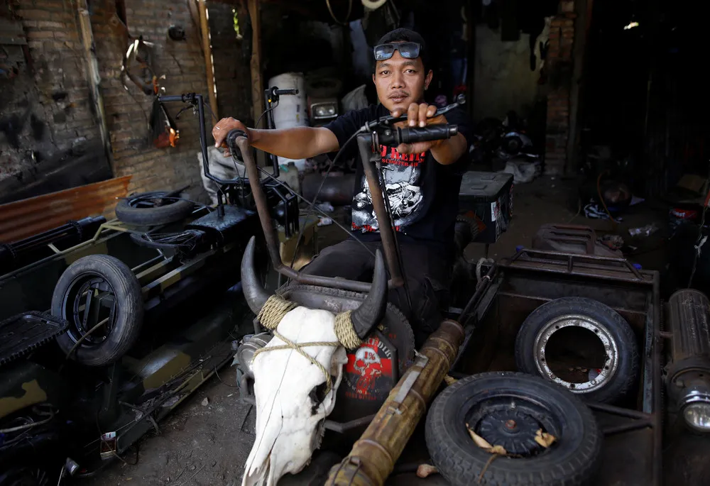 Extreme Vespas in Indonesia