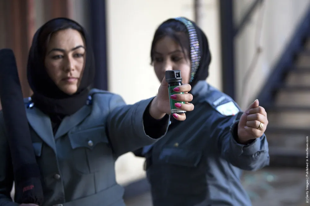 Female Afghan Police Recruits