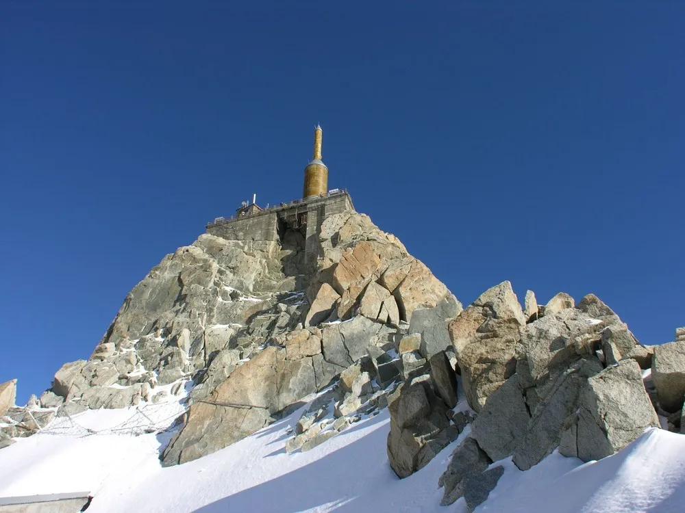 Aiguille du Midi in the French Alps