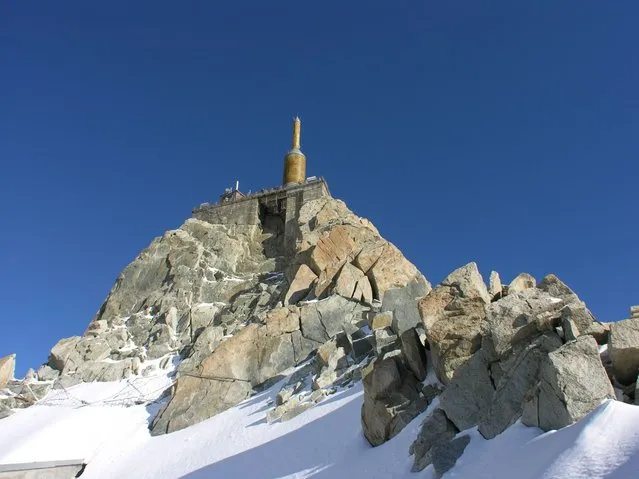 Aiguille du Midi In The French Alps