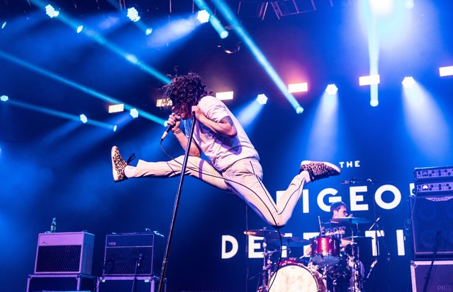 The Pigeon Detectives were among the bands kicking off the Isle of Wight Festival on Thursday, June 19, 2025 in Seaclose Park, Newport, UK. Stereophonics, Justin Timberlake, Supergrass and James are the headline acts this weekend. (Photo by Dan Reid/Rex Features/Shutterstock)
