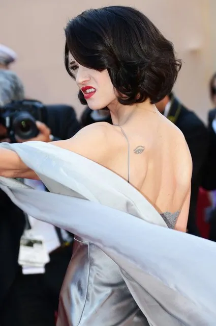 Actress Asia Argento attends the “Zulu” Premiere and Closing Ceremony during the 66th Annual Cannes Film Festival at the Palais des Festivals on May 26, 2013 in Cannes, France.  (Photo by Vittorio Zunino Celotto/Getty Images)