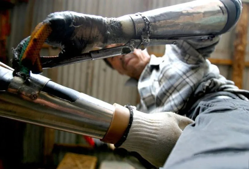  Farmer Builds Own Bionic Arms