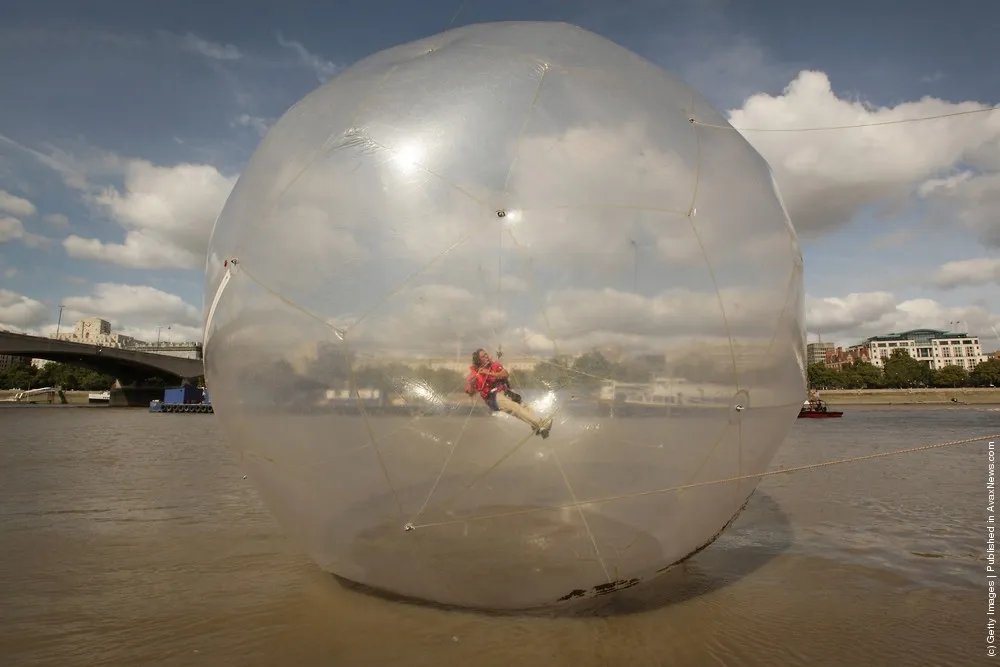 Giant Floating Sphere