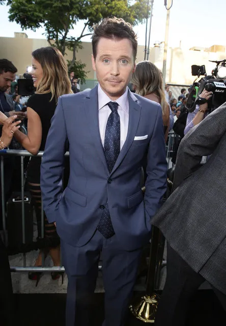 Kevin Connolly seen at Warner Bros. Premiere of "Entourage" held at Regency Village Theatre on Monday, June 1, 2015, in Westwood, Calif. (Photo by Eric Charbonneau/Invision for Warner Bros./AP Images)