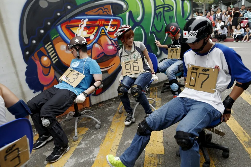 Tainan Hosts First Ever Office Chair “Grand Prix” Race