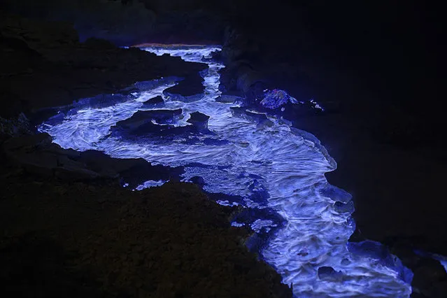 Blue Lava, Kawah Ijen Volcano, Indonesia