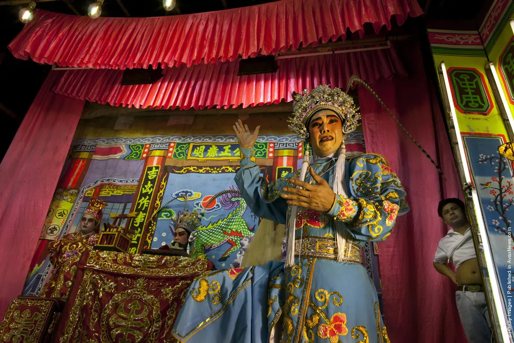 Behind The Scenes At The Chinese Opera In Thailand