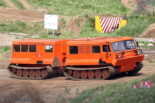 Two-section tracked carrier TTM-4901 Ruslan