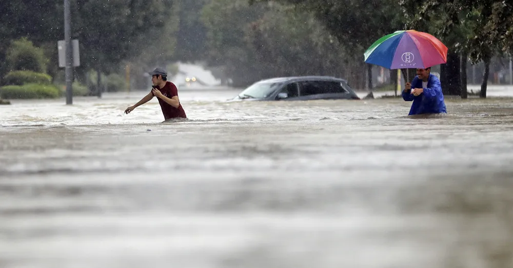 Hurricane Harvey slams Texas