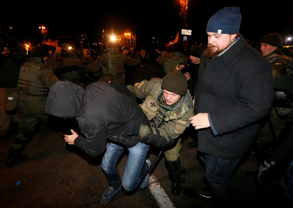 Anti-Russian Protests in Kiev