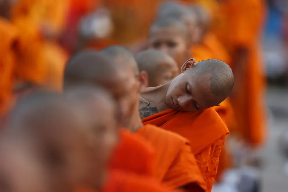Controversial Temple Holds Massive Alms-Giving Event