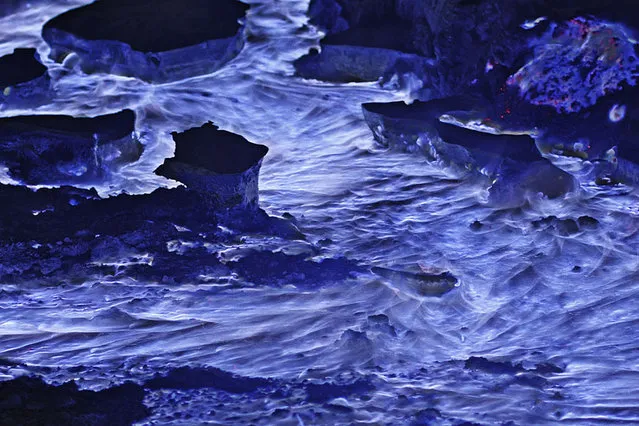 Blue Lava, Kawah Ijen Volcano, Indonesia