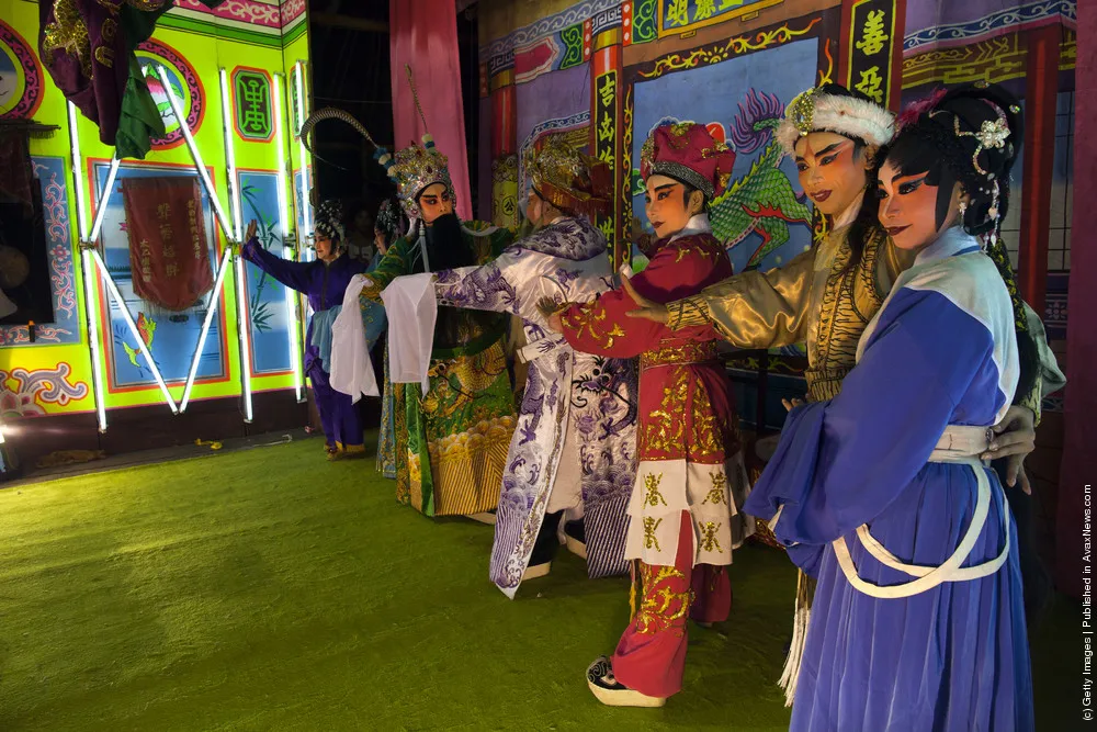 Behind The Scenes At The Chinese Opera In Thailand