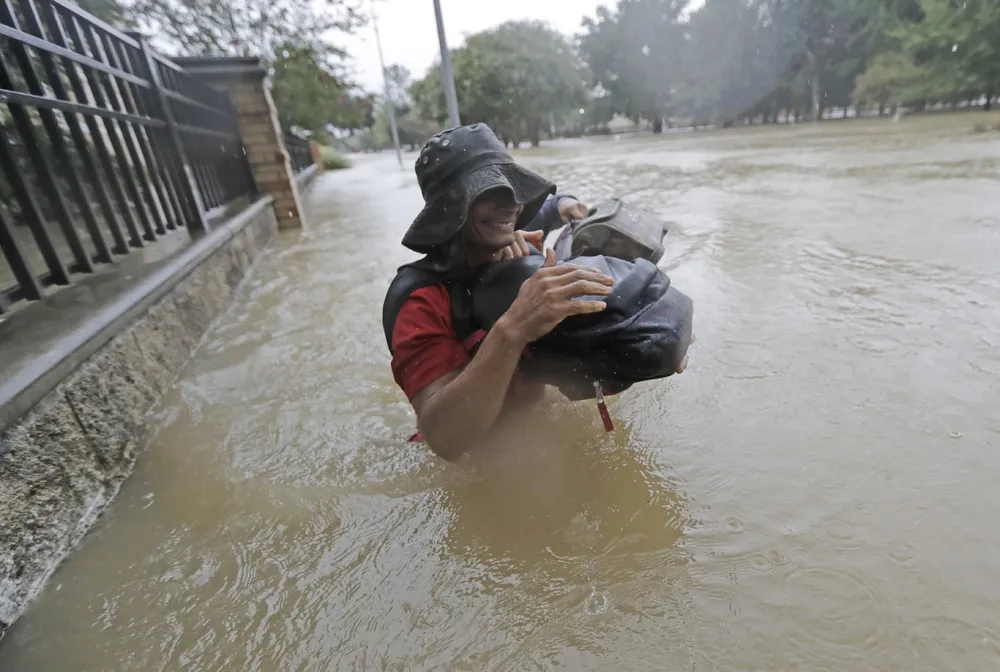 Hurricane Harvey slams Texas