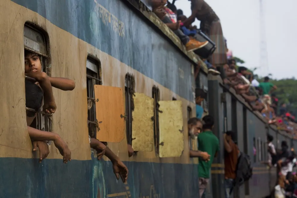 Overcrowded Trains of Bangladesh