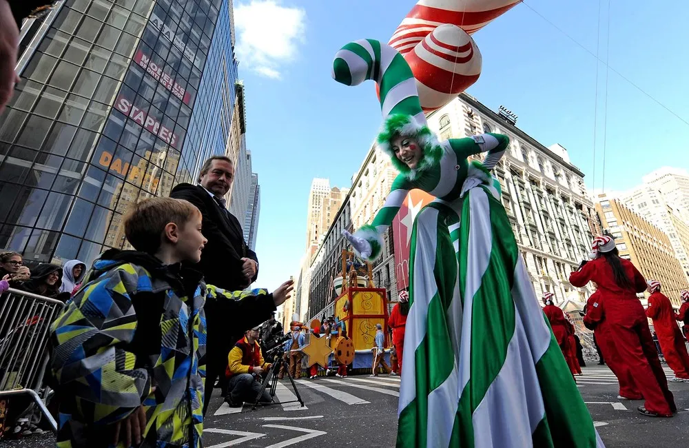 Millions Turn Out For Annual Macy's Thanksgiving Day Parade In New York