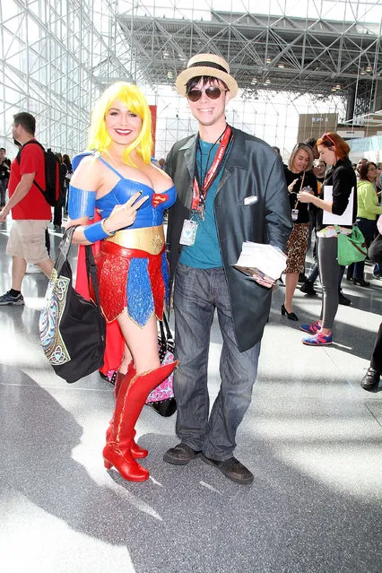 General Atmosphere at 2014 Comic Con at Jacob Javitz Center on October 9, 2014 in New York City. (Photo by Laura Cavanaugh/Getty Images)