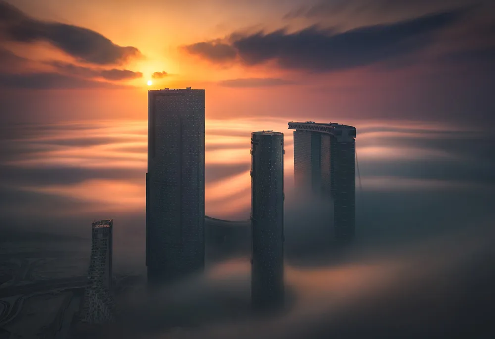 Abu Dhabi in the Clouds