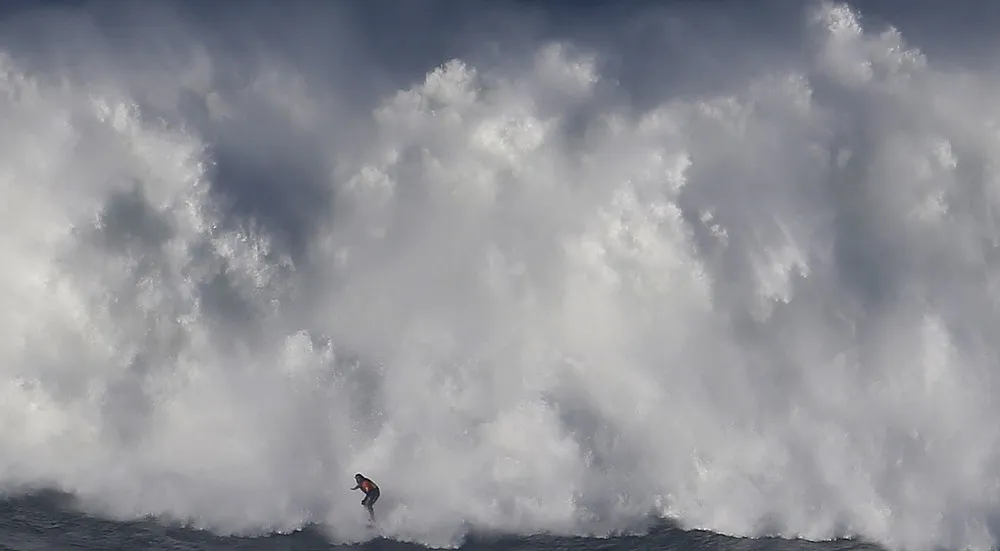 Big-Wave Surfing in Portugal