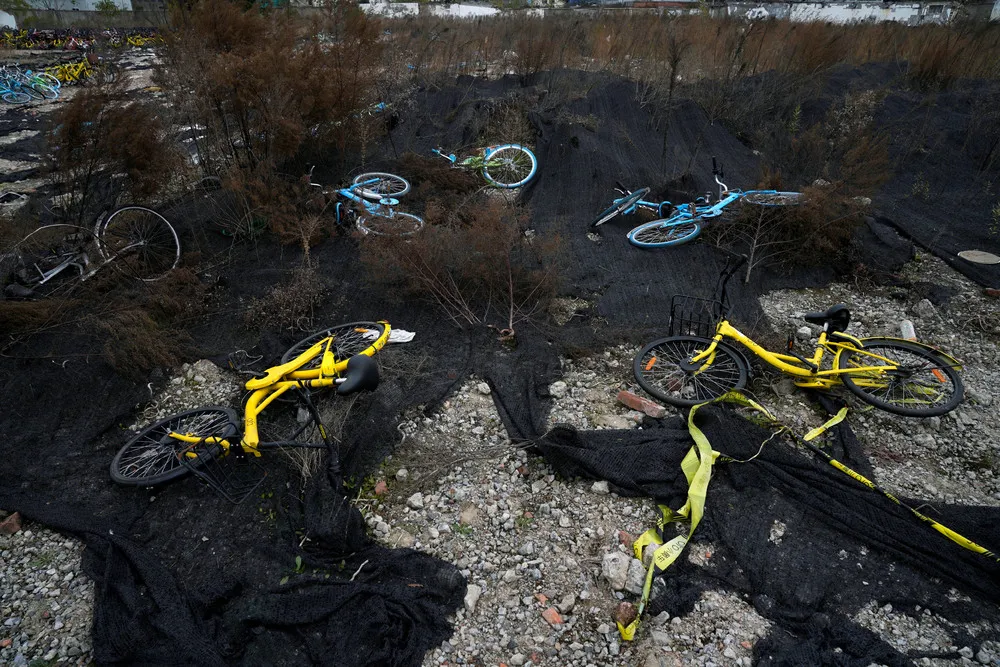 China's Bike-sharing Graveyards