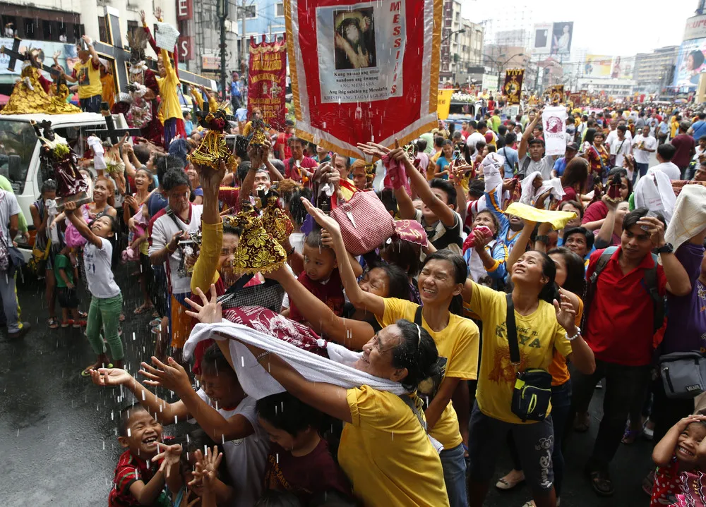 Annual Procession of the Black Nazarene in Manila