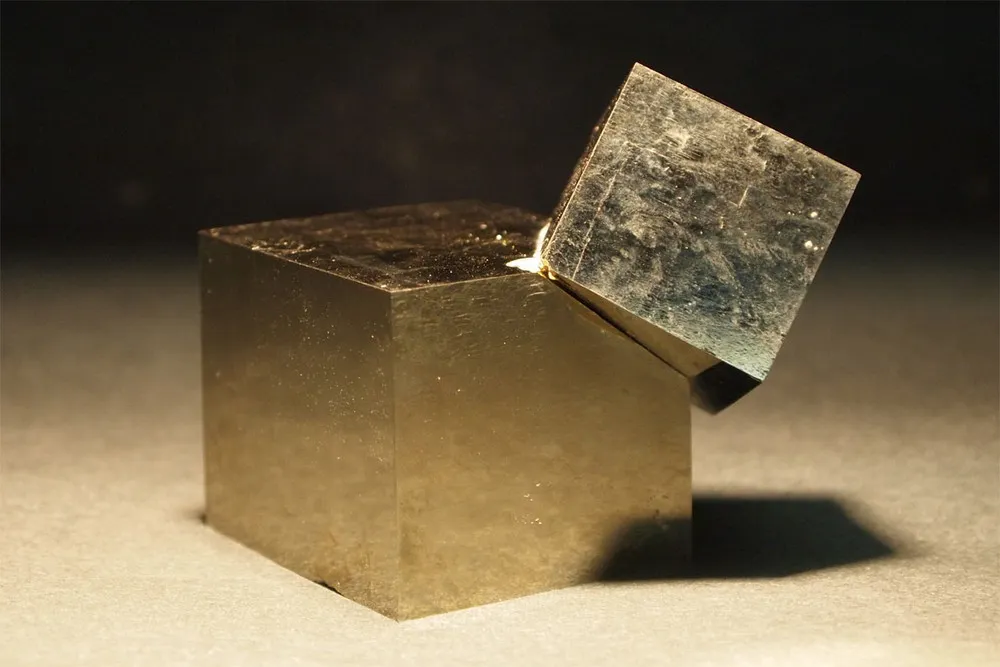 Pyrite Cubic Crystals