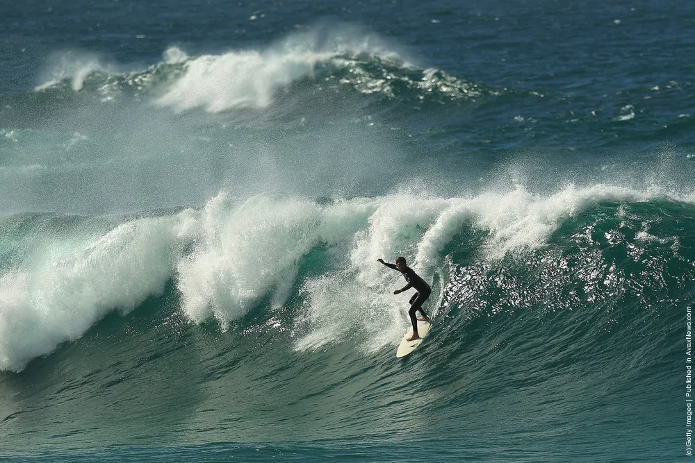 Large Swells Hit Sydney Beaches