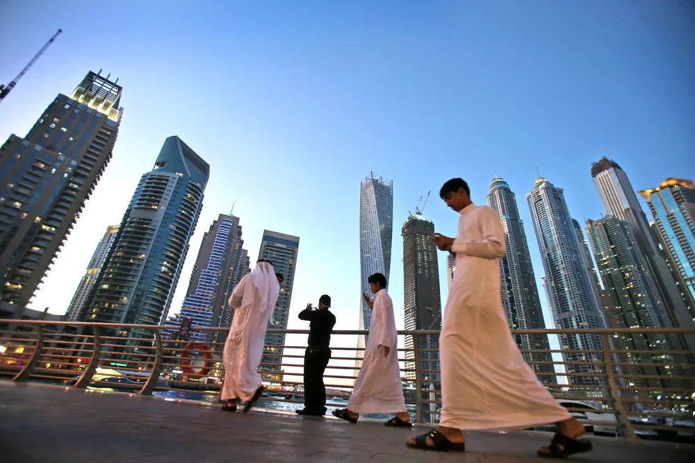 Dubai Marina is Glitzy “Manhattan” Playground