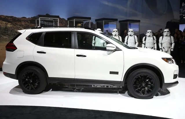 Nissan introduces the 2017 Nissan Rogue Star Wars Edition at the 2016 Los Angeles Auto Show in Los Angeles, California, U.S November 16, 2016. (Photo by Lucy Nicholson/Reuters)